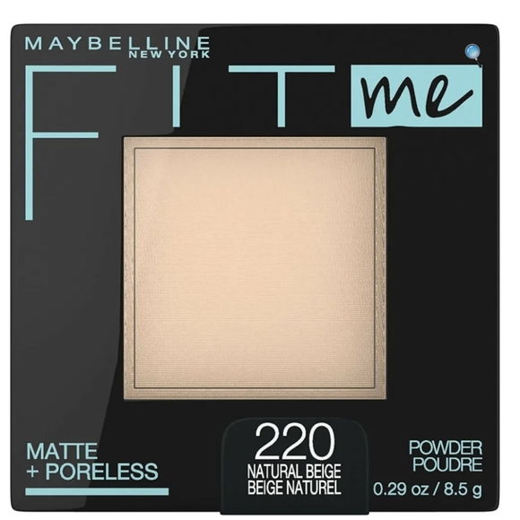 Maybelline Fit Me Matte + Poreless Powder #220‎ Natural Beige - Picture 1 of 6